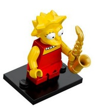 Display for LEGO Collectible Minifigures Lisa Simpson, The Simpsons, Series 1 