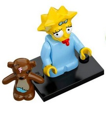 Display for LEGO Collectible Minifigures Maggie Simpson, The Simpsons, Series 1 