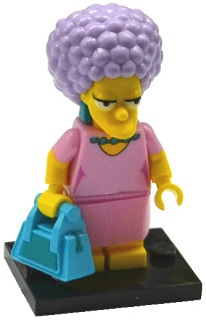 Display for LEGO Collectible Minifigures Patty, The Simpsons, Series 2 