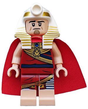 This LEGO minifigure is called, King Tut, The LEGO Batman Movie, Series 1 (Minifigure Only without Stand and Accessories) . It's minifig ID is coltlbm19.