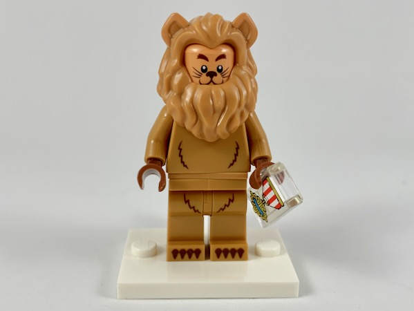 Display for LEGO Collectible Minifigures Cowardly Lion, The LEGO Movie 2 