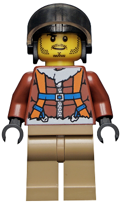 This LEGO minifigure is called, Arctic Plane Pilot . It's minifig ID is cty0498.