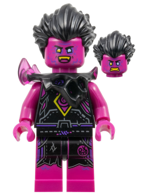 This LEGO minifigure is called, Dogan (71483) . It's minifig ID is drm056.