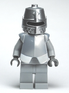 This LEGO minifigure is called, Statue, Gryffindor Knight . It's minifig ID is hp102.