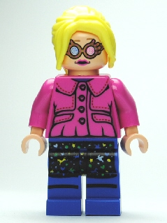 Luna Lovegood Dark Pink Jacket Ponytail Bricker King