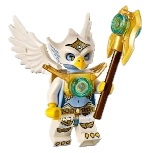 This LEGO minifigure is called, Eris, Light Armor / *with weapon. It's minifig ID is loc005.