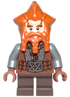 This LEGO minifigure is called, Nori the Dwarf . It's minifig ID is lor046.