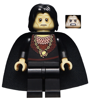 This LEGO minifigure is called, Grima Wormtongue . It's minifig ID is lor072.