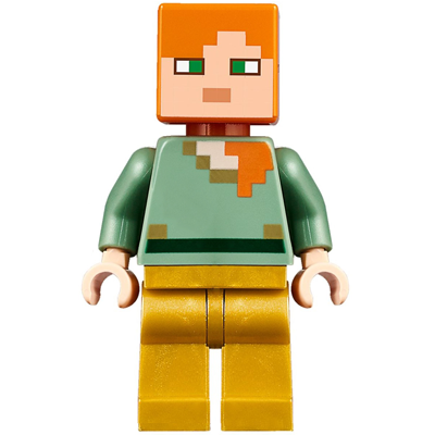 This LEGO minifigure is called, Alex, Pearl Gold Legs . It's minifig ID is min047.