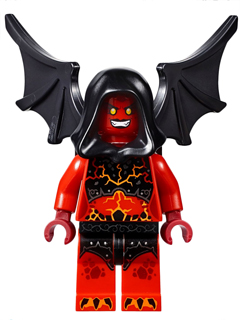 This LEGO minifigure is called, Lavaria, Wings (Ultimate Lavaria) . It's minifig ID is nex030.