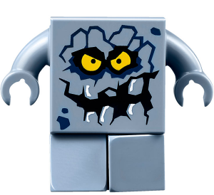 This LEGO minifigure is called, Brickster, Medium / *with sword. It's minifig ID is nex113.