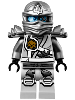 This LEGO minifigure is called, Zane (Jungle Robe), Tournament of Elements . It's minifig ID is njo0111.