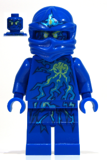This LEGO minifigure is called, Jay NRG . It's minifig ID is njo061.