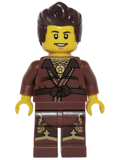 This LEGO minifigure is called, Dareth, Rebooted . It's minifig ID is njo110.
