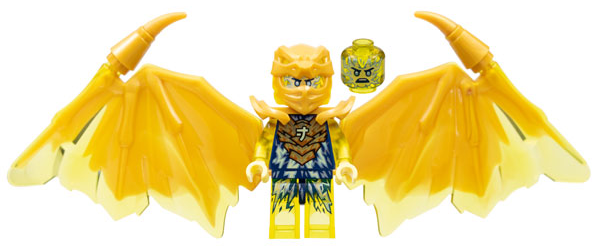 This LEGO minifigure is called, Jay (Golden Dragon) . It's minifig ID is njo755.