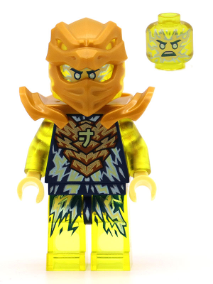 This LEGO minifigure is called, Jay (Golden Dragon) without Wings . It's minifig ID is njo797.