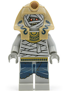 This LEGO minifigure is called, Mummy Warrior 2 . It's minifig ID is pha011.