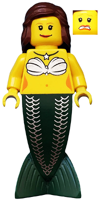 This LEGO minifigure is called, Mermaid . It's minifig ID is pi113.