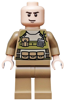 This LEGO minifigure is called, Colonel Hardy . It's minifig ID is sh0079.