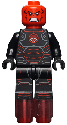 This LEGO minifigure is called, Iron Skull . It's minifig ID is sh0215.