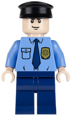 This LEGO minifigure is called, Guard . It's minifig ID is sh023.