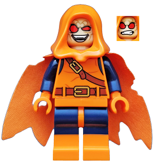 This LEGO minifigure is called, Hobgoblin . It's minifig ID is sh0268.