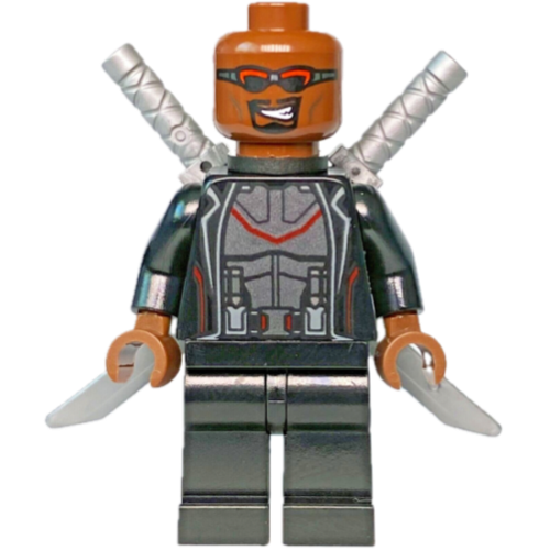 This LEGO minifigure is called, Blade *with 2 swords. It's minifig ID is sh713.
