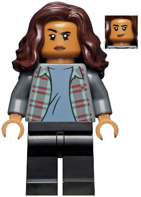 Display of LEGO Super Heroes MJ (Michelle Jones), Wavy Hair