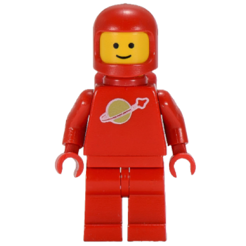 This LEGO minifigure is called, Classic Space, Red with Air Tanks . It's minifig ID is sp005.