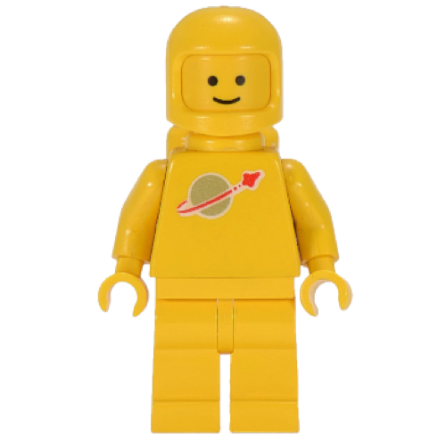 This LEGO minifigure is called, Classic Space, Yellow with Air Tanks . It's minifig ID is sp007.