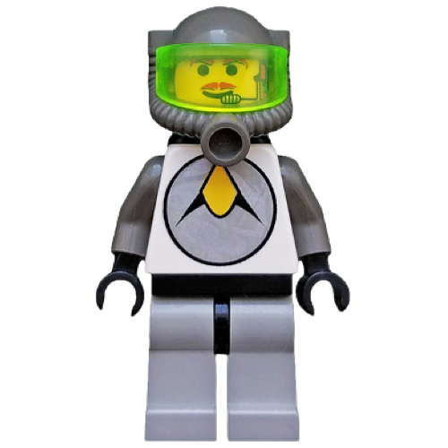 Display of LEGO Space Exploriens Chief