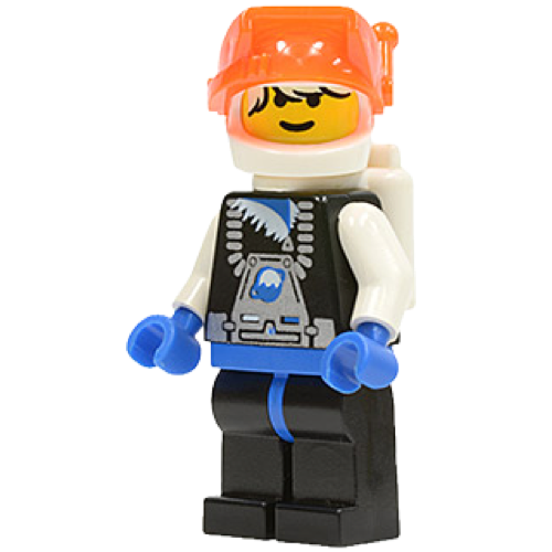 This LEGO minifigure is called, Ice Planet, Male . It's minifig ID is sp018.