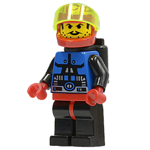 This LEGO minifigure is called, Spyrius Chief . It's minifig ID is sp040.