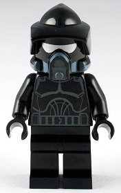 This LEGO minifigure is called, Clone Shadow ARF Trooper (Phase 1), Large Eyes . It's minifig ID is sw0315.