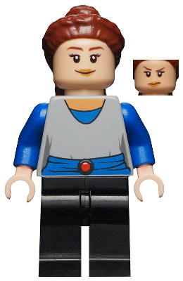 This LEGO minifigure is called, Padme Naberrie (Amidala) . It's minifig ID is sw0324.