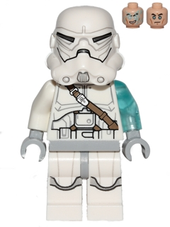 This LEGO minifigure is called, Jek-14 with Stormtrooper Helmet . It's minifig ID is sw0571.