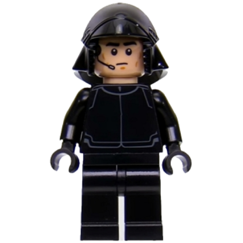 This LEGO minifigure is called, First Order Shuttle Pilot . It's minifig ID is sw0871.
