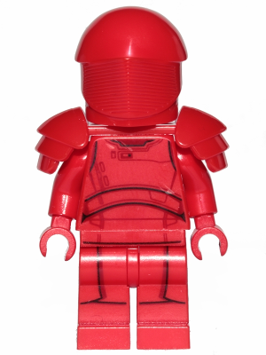 This LEGO minifigure is called, Elite Praetorian Guard, Pointed Helmet, Legs *with weapons. It's minifig ID is sw0990.