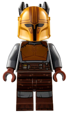This LEGO minifigure is called, The Armorer . It's minifig ID is sw1171.
