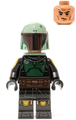 This LEGO minifigure is called, Boba Fett, Repainted Beskar Armor, Jet Pack . It's minifig ID is sw1245.