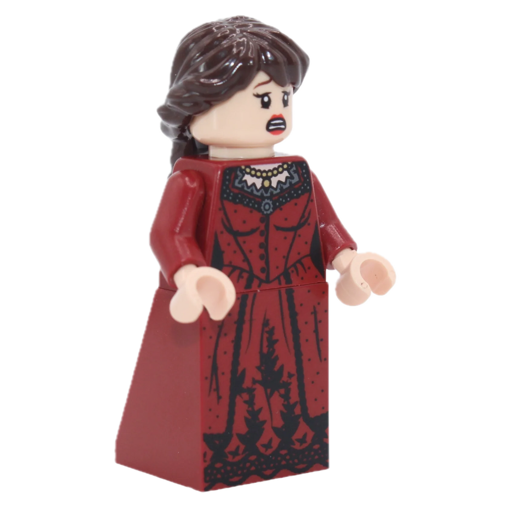 This LEGO minifigure is called, Rebecca Reid . It's minifig ID is tlr014.