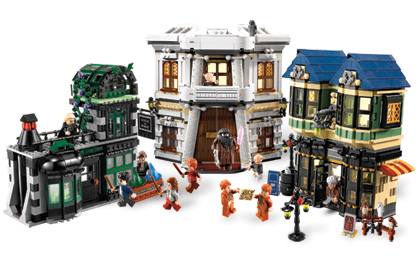 Display for LEGO Harry Potter Diagon Alley 10217