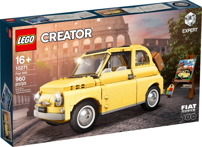 Box art for LEGO Creator Fiat 500 10271