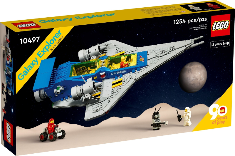 Box art for LEGO Space Galaxy Explorer 10497