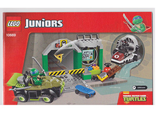 Instructions for LEGO (Instructions) for Set 10669 Turtle Lair  10669-1