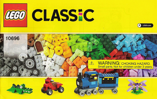 Instructions for LEGO (Instructions) for Set 10696 Medium Creative Brick Box  10696-1