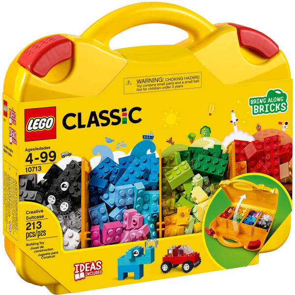 Box art for LEGO Classic Creative Suitcase 10713