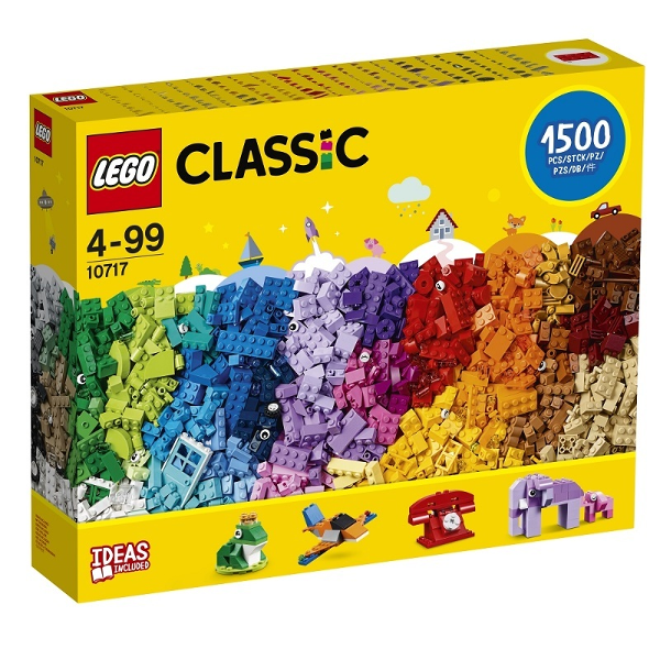 Box art for LEGO Classic Bricks Bricks Bricks 10717