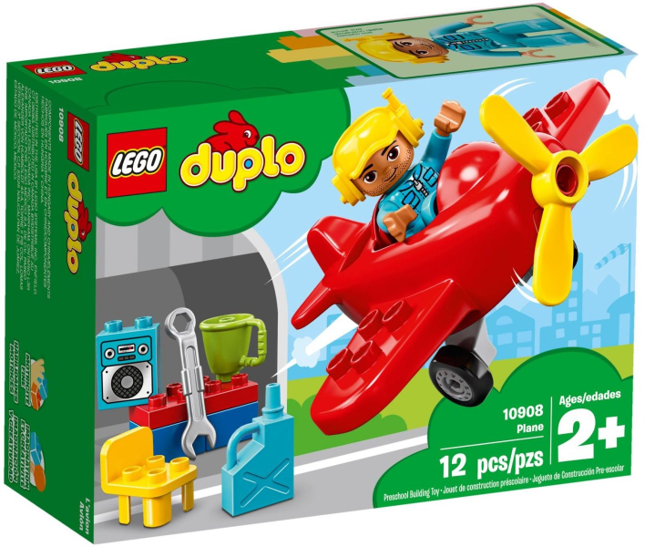 Box art for LEGO Duplo Plane 10908