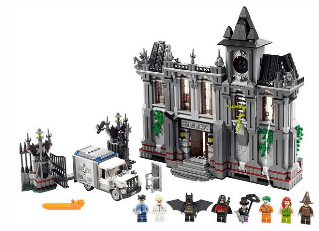Display for LEGO Super Heroes Arkham Asylum Breakout 10937